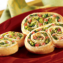 Ham & Broccoli Swirls